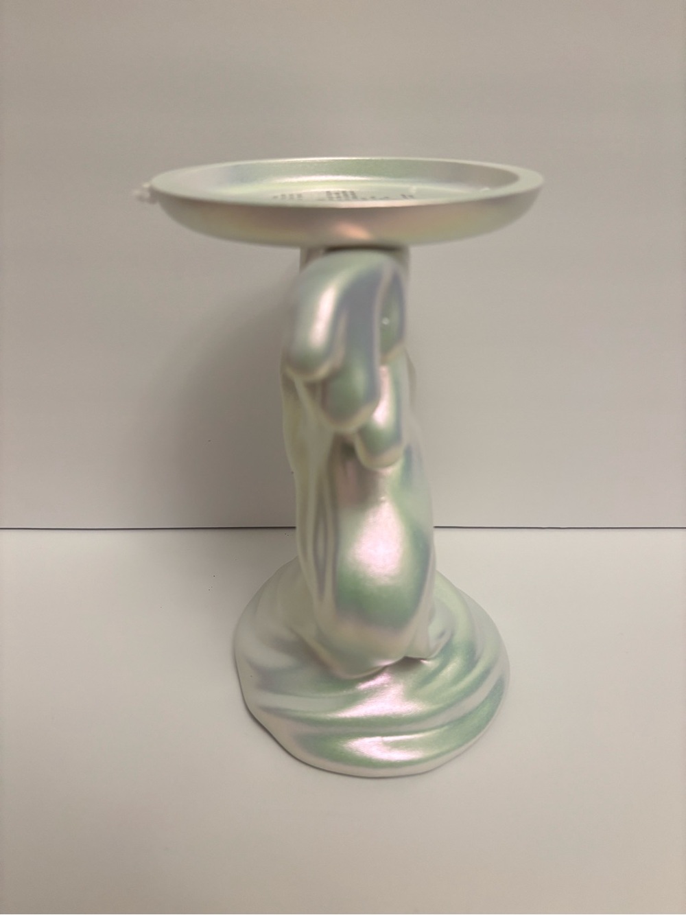 Bath and Body Works Drippy Ghost Pedestal 3-Wick Candle Holder Halloween 2026 - Picture 3 of 5